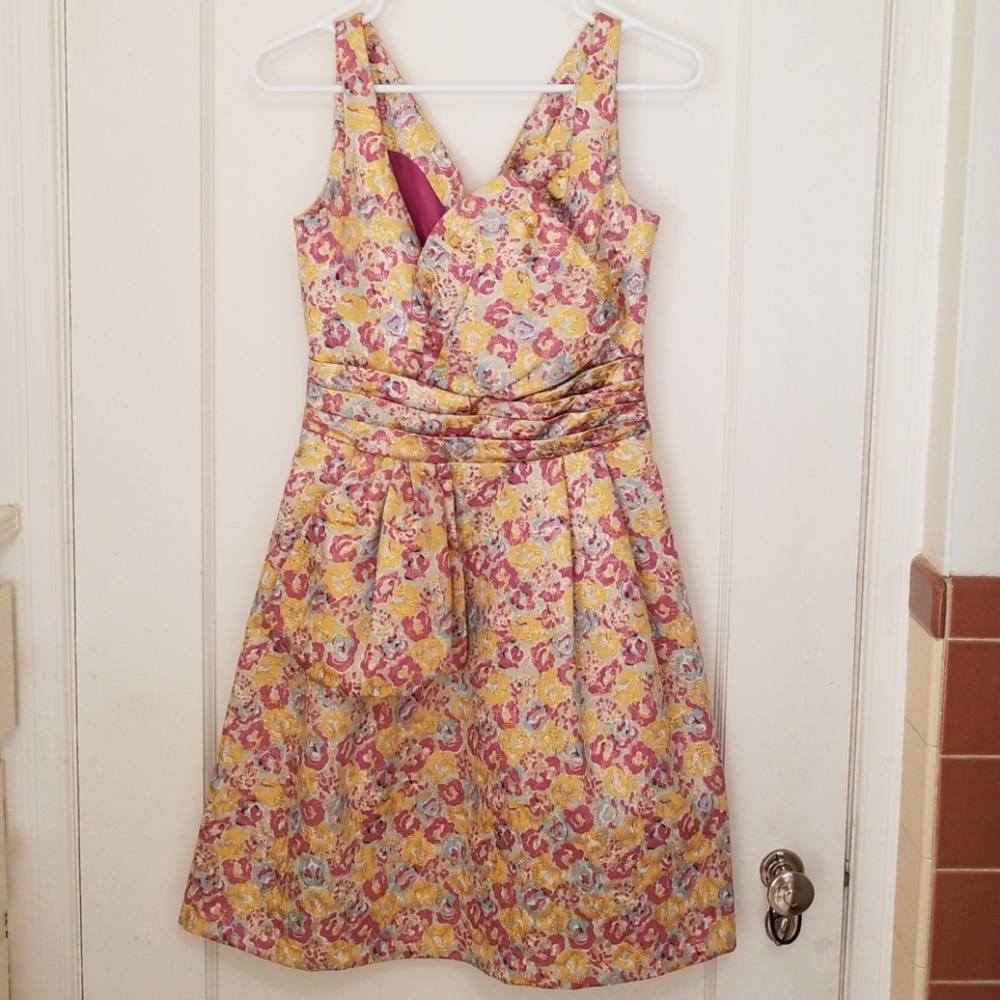 Zac Posen for Target Metallic Floral Dress